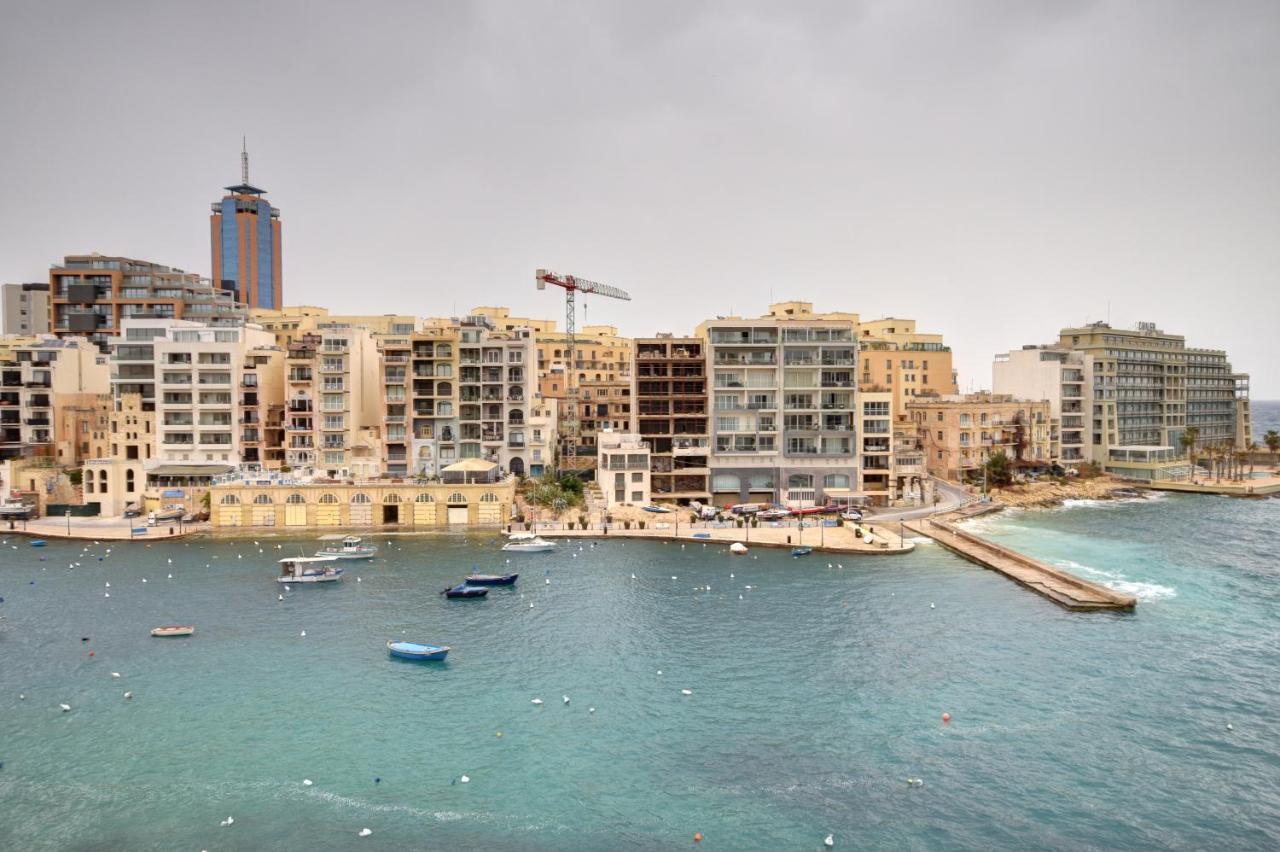 Morina Court - St Julians Seaside Bliss Apartments And Penthouse By Shortletsmalta Сент Джулианс Экстерьер фото
