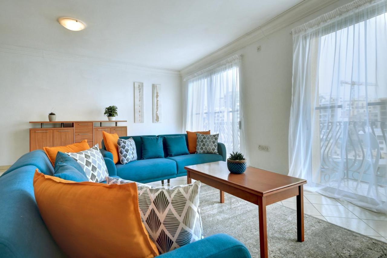 Morina Court - St Julians Seaside Bliss Apartments And Penthouse By Shortletsmalta Сент Джулианс Экстерьер фото